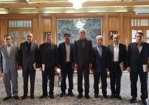 دیدار مدیر عامل بانک تجارت با شهردار تهران