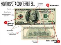 چگونه دلار تقلبی را تشخیص دهیم؟ +عکس