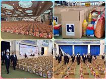 اهدای ۱۱۰ هزار بسته کمک مومنانه با مشارکت بانک صادرات