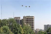 توپ والیبال بر فراز آسمان ایران به گردش درآمد