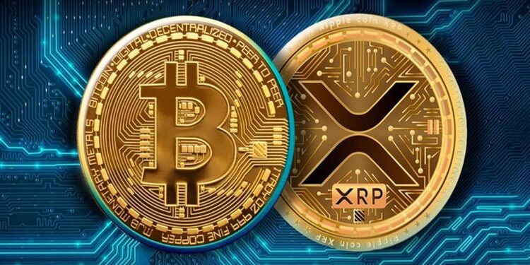 در بازار رمزارزها؛ صعود بی‌سابقه ریپل؛ بیت‌کوین نزولی شد